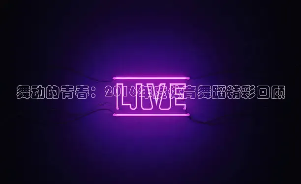 舞动的青春：2016年度体育舞蹈精彩回顾